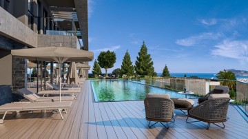 Alanya Kestel Tower Prıce Sitesinde 1+1 Satılık Yeni Daire