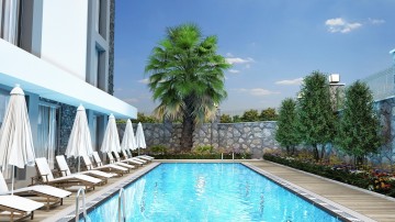 Alanya Oba Mahallesinde Yeni Lüks Satılık 1+1 Daire