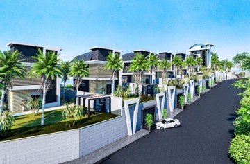 Alanya Kargıcak  Mahallesinde Satılık  4+1 Villa