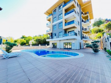 Alanya Kestel Mah. Satılık Yeni Bina'da 1+1 Daire